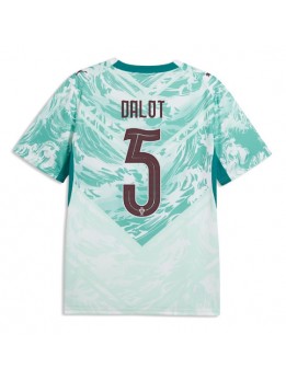 Billige Portugal Diogo Dalot #5 Bortedrakt VM 2026 Kortermet Billige Portugal Diogo Dalot #5 Bortedrakt VM 2026 Kortermet